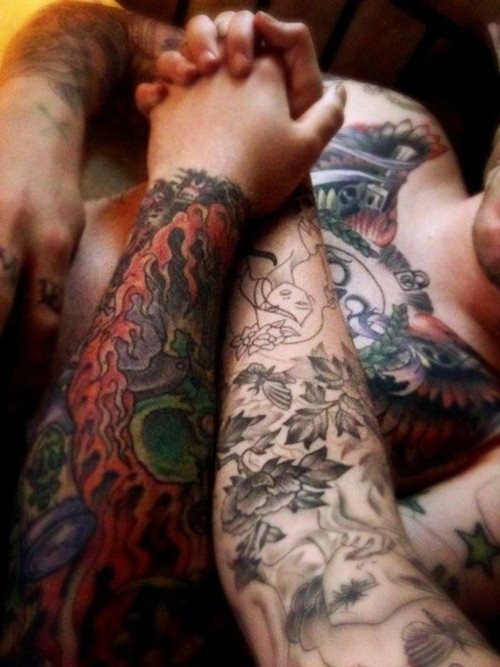 Casais tatuados para o Valentine's Day (46)