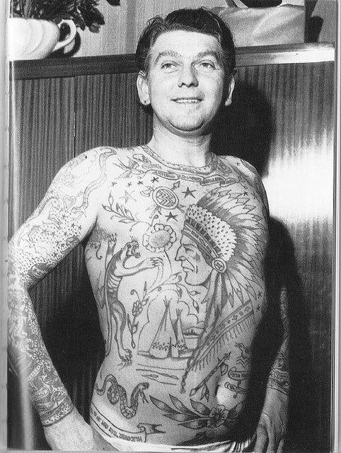 Tatuados do Passado em fotos antigas (63)