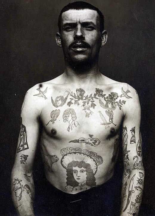 Tatuados do Passado em fotos antigas (51)