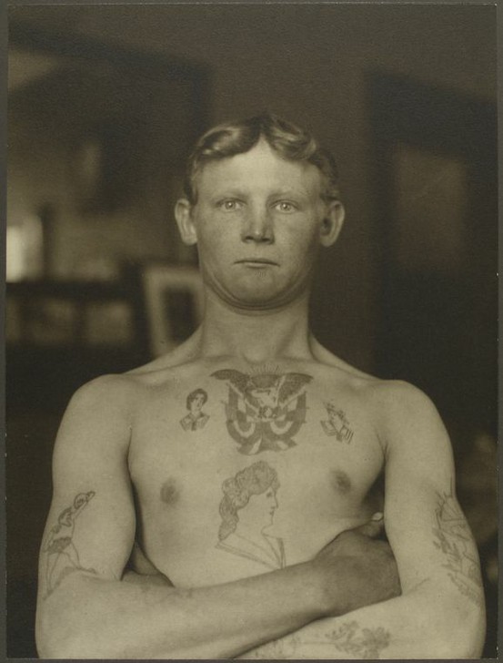 Tatuados do Passado em fotos antigas (40)