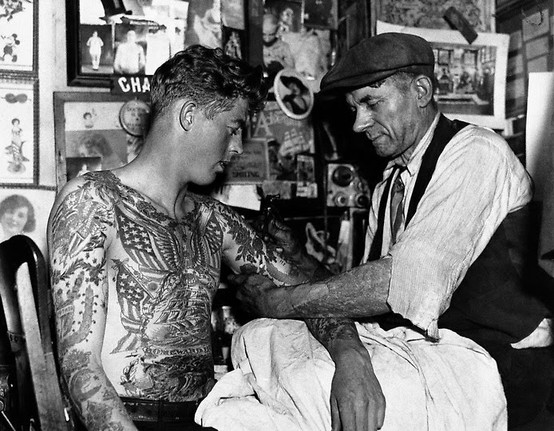 Tatuados do Passado em fotos antigas (32)