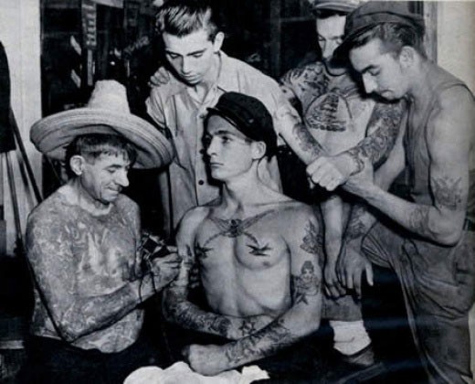 Tatuados do Passado em fotos antigas (23)