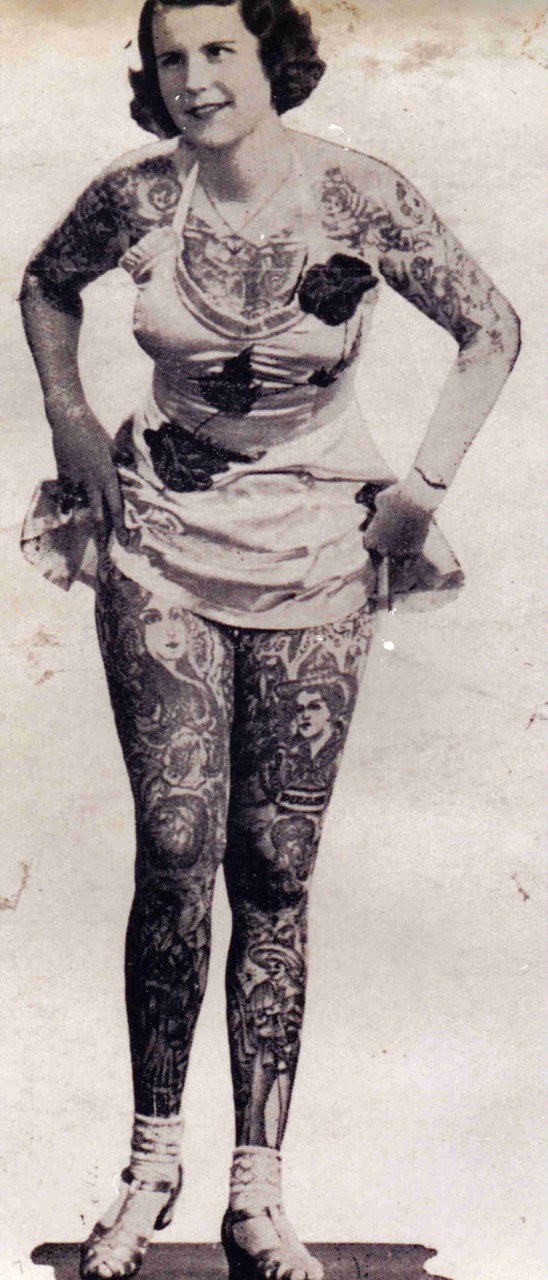 Tatuados do Passado em fotos antigas (9)