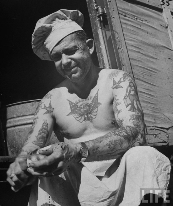 Tatuados do Passado em fotos antigas (6)