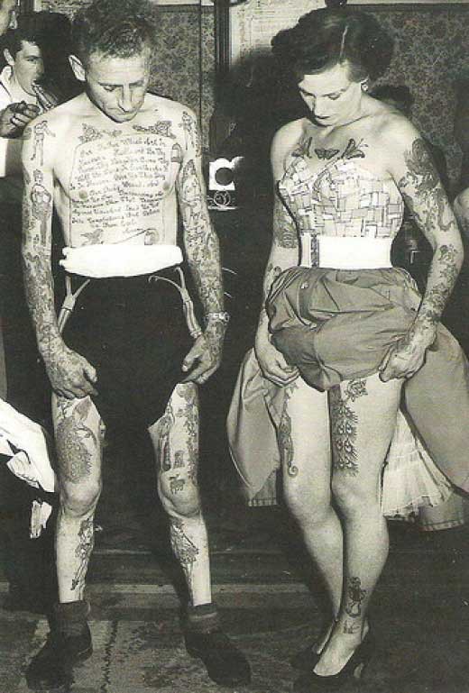 Tatuados do Passado em fotos antigas (4)