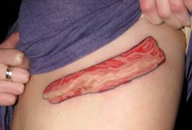 Tatuagens para quem adora comer bacon (30)