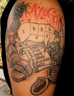 Tatuagens para quem adora comer bacon (25)