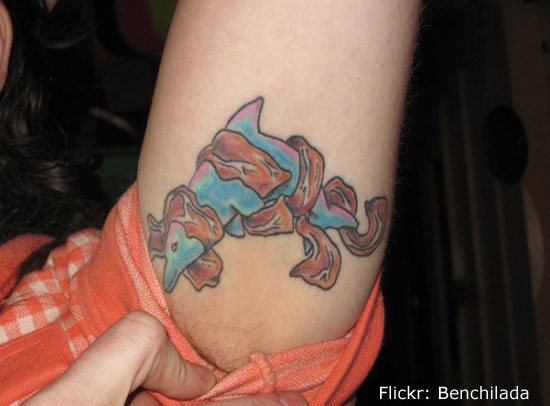Tatuagens para quem adora comer bacon (18)
