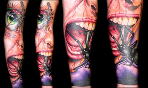Tatuagens de aranhas (39)