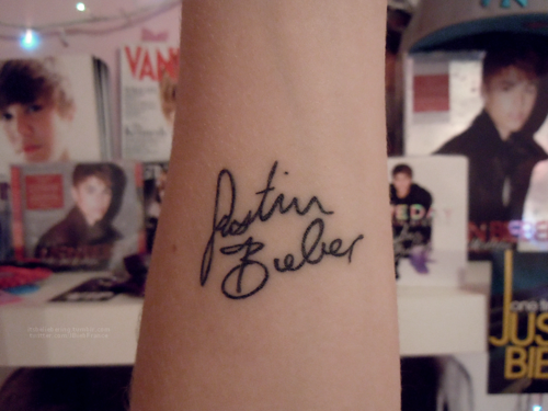 As tatuagens dos fãs de Justin Bieber (10)