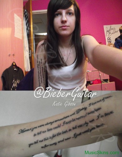 As tatuagens dos fãs de Justin Bieber (3)
