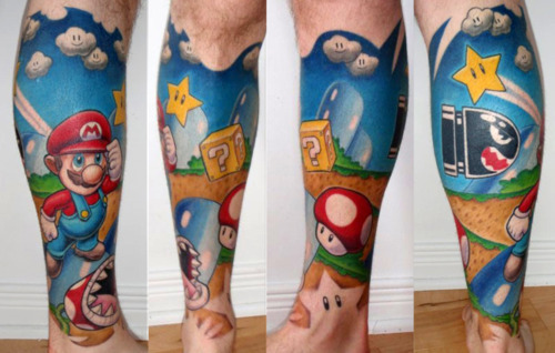 Tatuagens de Super Mário Bros (70)