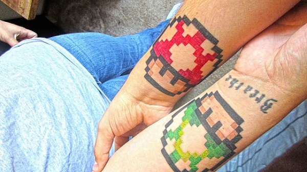 Tatuagens de Super Mário Bros (50)