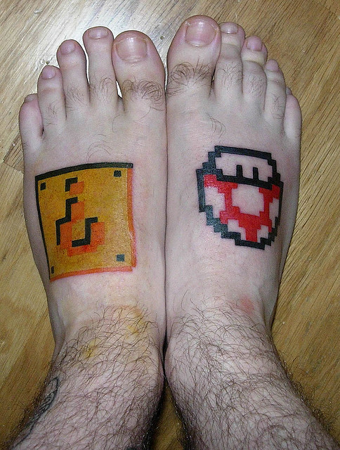 Tatuagens de Super Mário Bros (49)