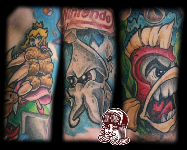 Tatuagens de Super Mário Bros (46)