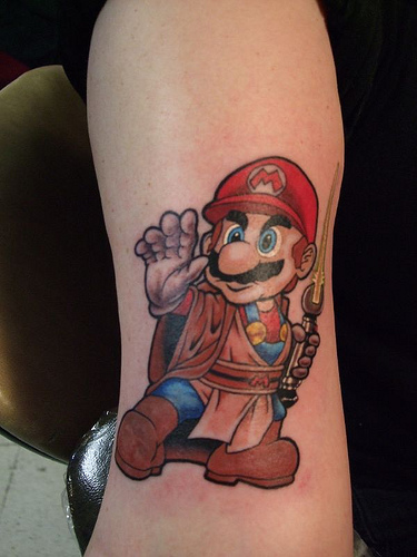 Tatuagens de Super Mário Bros (40)