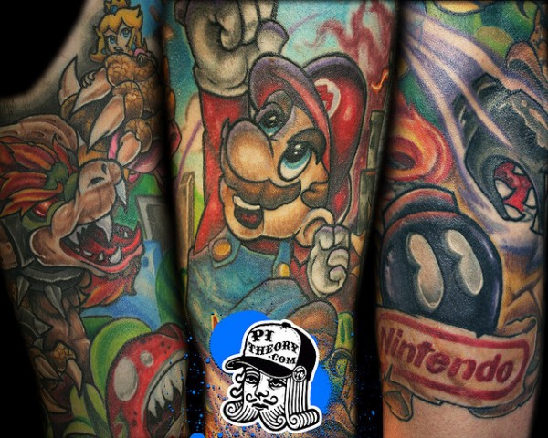 Tatuagens de Super Mário Bros (38)