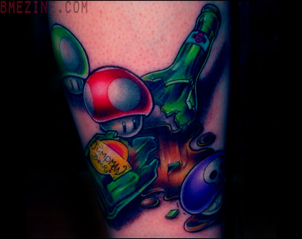 Tatuagens de Super Mário Bros (25)