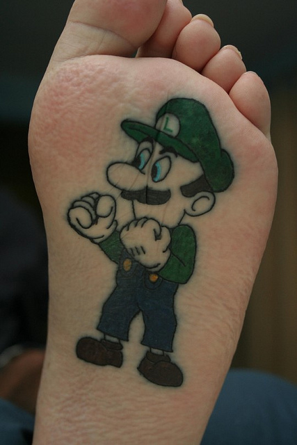 Tatuagens de Super Mário Bros (20)