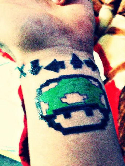 Tatuagens de Super Mário Bros (17)
