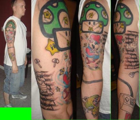 Tatuagens de Super Mário Bros (9)