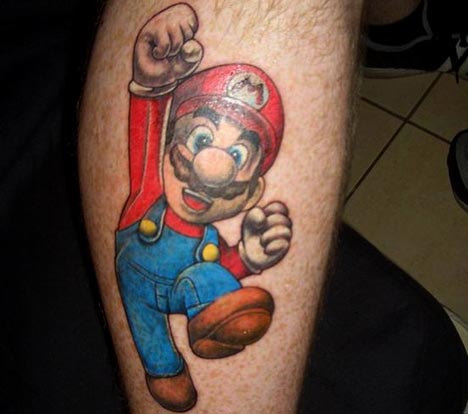 Tatuagens de Super Mário Bros (4)