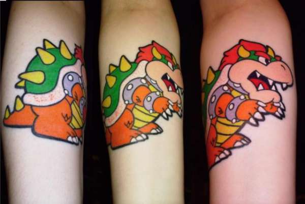 Tatuagens de Super Mário Bros (3)