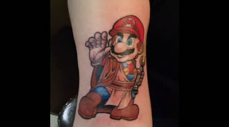 Tatuagens de Super Mário Bros (1)