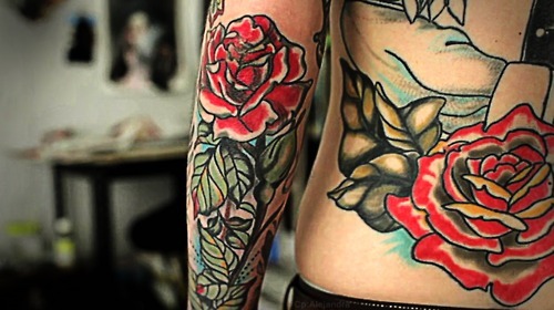 Fotos de tatuagens de rosas (43)