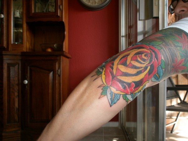 Fotos de tatuagens de rosas (40)