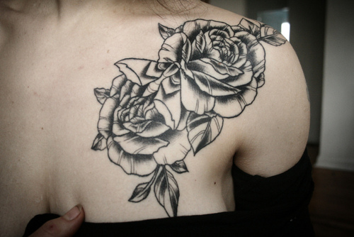 Fotos de tatuagens de rosas (25)