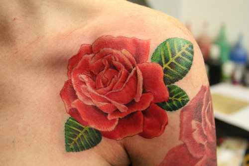 Fotos de tatuagens de rosas (20)
