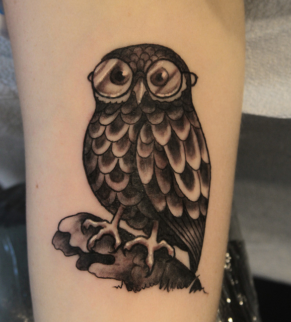 Tatuagens criativas de corujas (158)