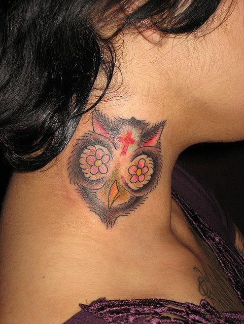 Tatuagens criativas de corujas (156)