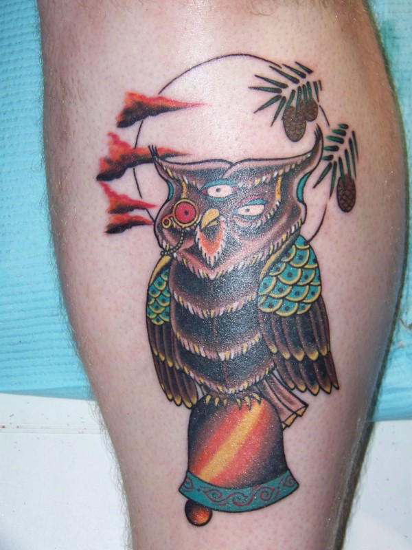 Tatuagens criativas de corujas (154)