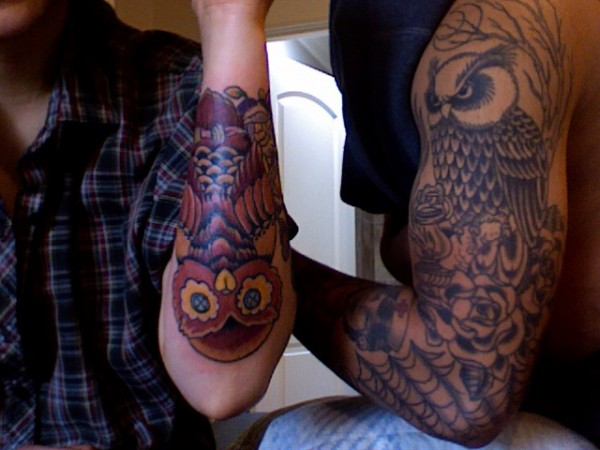 Tatuagens criativas de corujas (153)