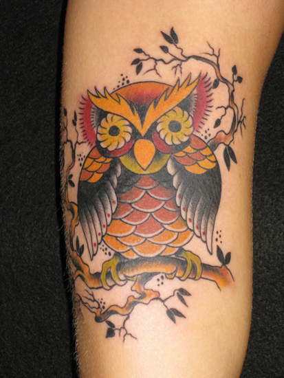 Tatuagens criativas de corujas (152)