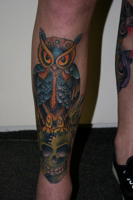 Tatuagens criativas de corujas (151)