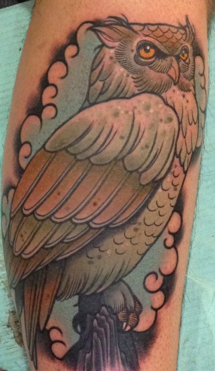 Tatuagens criativas de corujas (58)