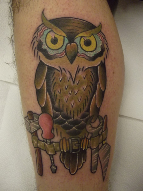 Tatuagens criativas de corujas (54)