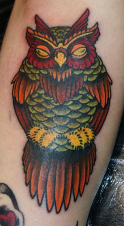 Tatuagens criativas de corujas (46)