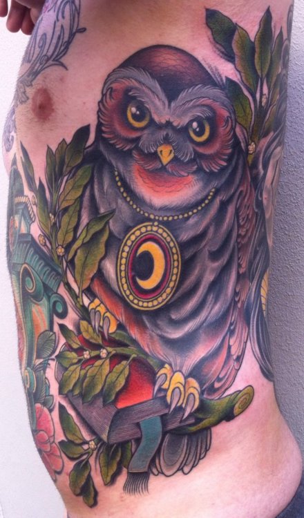 Tatuagens criativas de corujas (42)