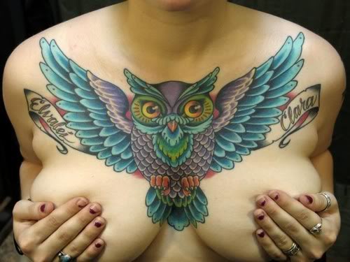 Tatuagens criativas de corujas (148)