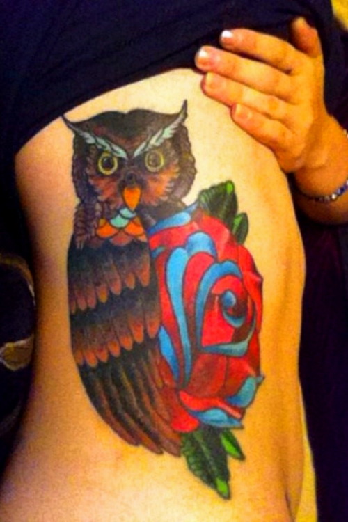 Tatuagens criativas de corujas (34)