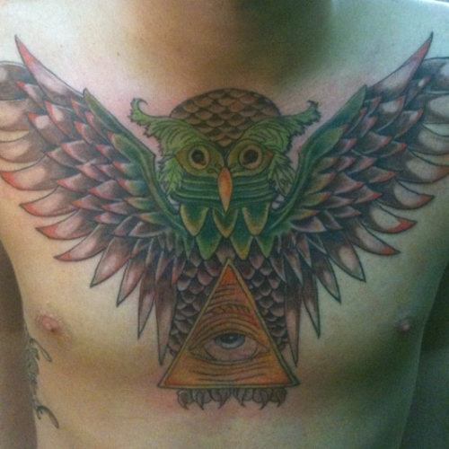 Tatuagens criativas de corujas (17)