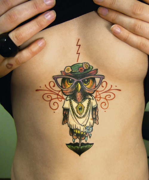 Tatuagens criativas de corujas (4)