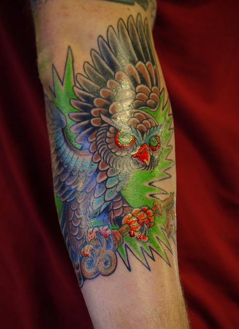 Tatuagens criativas de corujas (141)