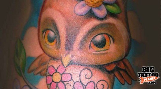 Tatuagens criativas de corujas (125)