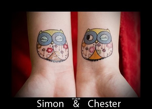 Tatuagens criativas de corujas (123)