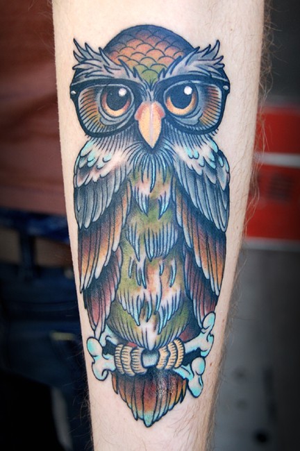 Tatuagens criativas de corujas (115)
